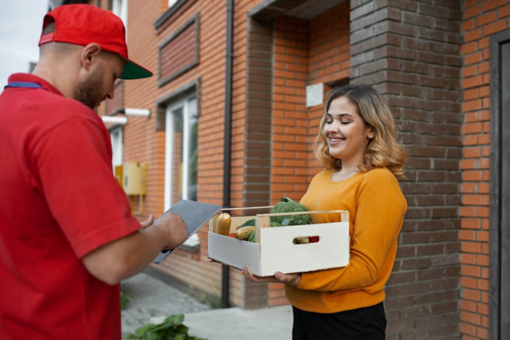 Courses en ligne - livraison à domicile de fruits et légumes